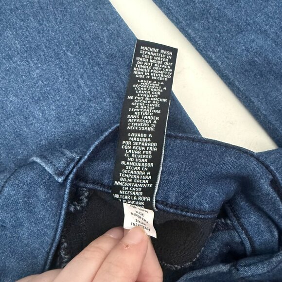 Fashion Nova Ultra-High-Waist Jegging Pants | Dark Wash | Size 11/30 - Picture 8 of 9